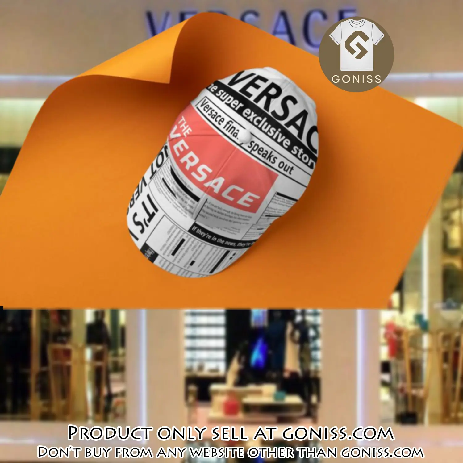 Versace luxury cap print 3d trending cap ctc1131 gn5628502